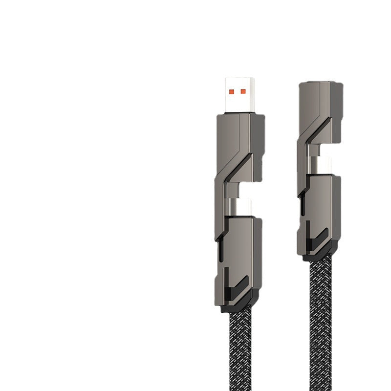 100W 4-in-1 Fast Charging Data Cable