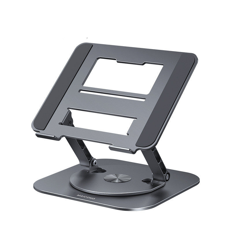 LS652 Double Pole Support Infinite Rotating Notebook Stand