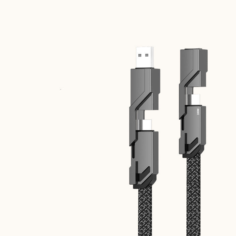 100W 4-in-1 Fast Charging Data Cable