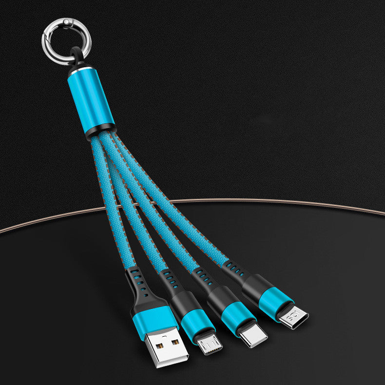3 In 1  Multi Charger Cable For Phone Super Fast Charging Data Cable Mobile Phone Charging Cord Kable