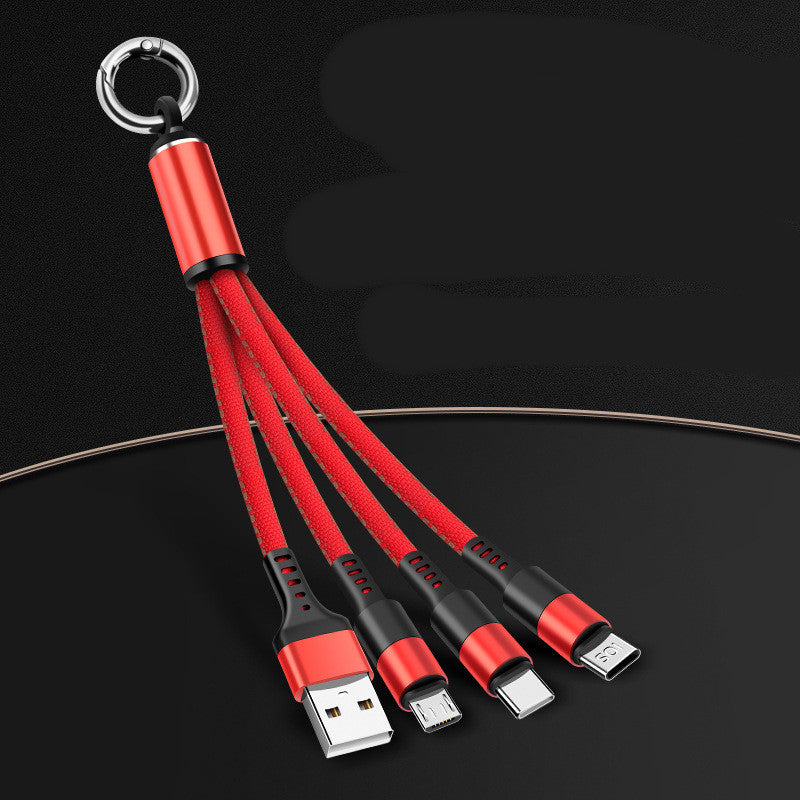 3 In 1  Multi Charger Cable For Phone Super Fast Charging Data Cable Mobile Phone Charging Cord Kable